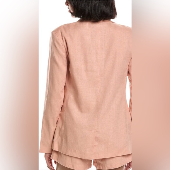 bishop + young Blush Double-Breasted Blazer - Picture 3 of 7